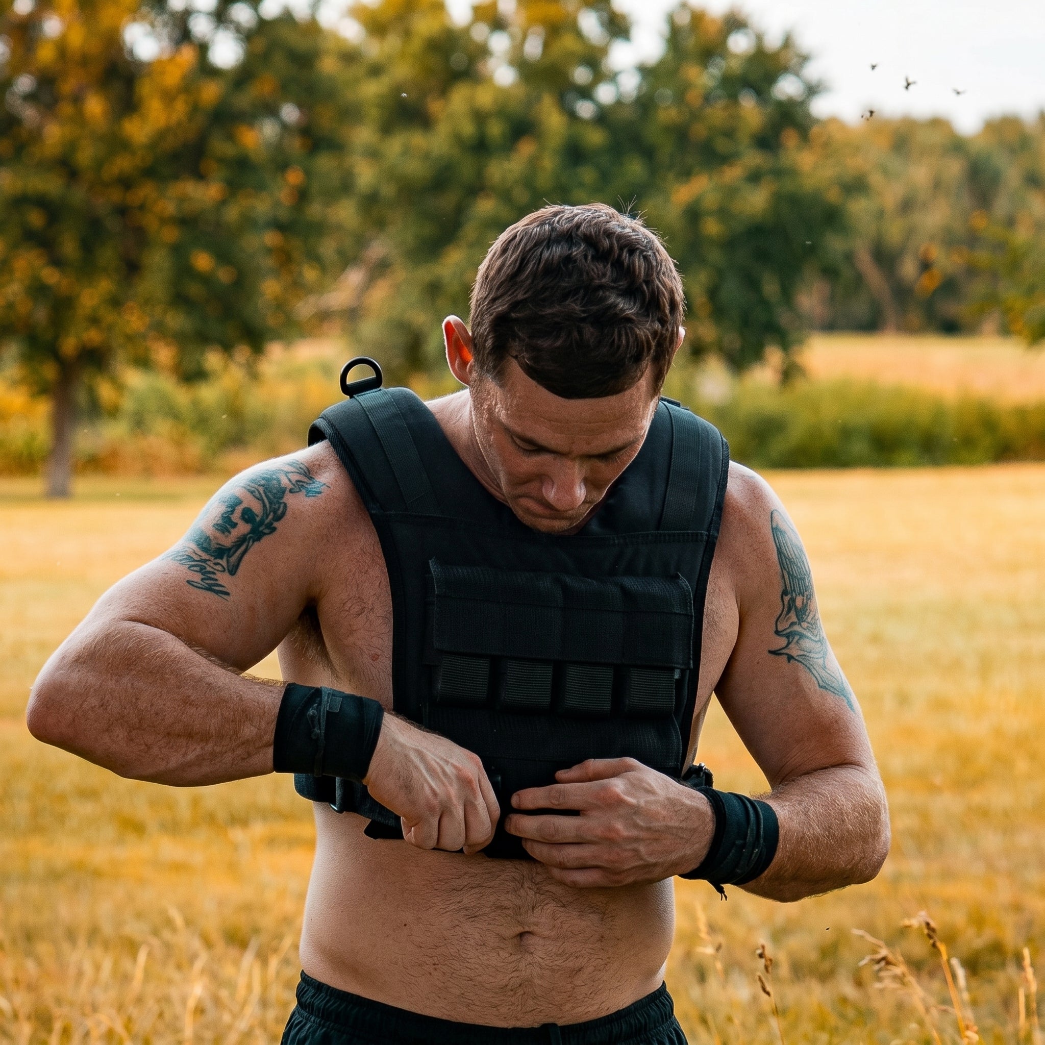 Driven 35lb Weight Vest Adjustable Strength Training Vest