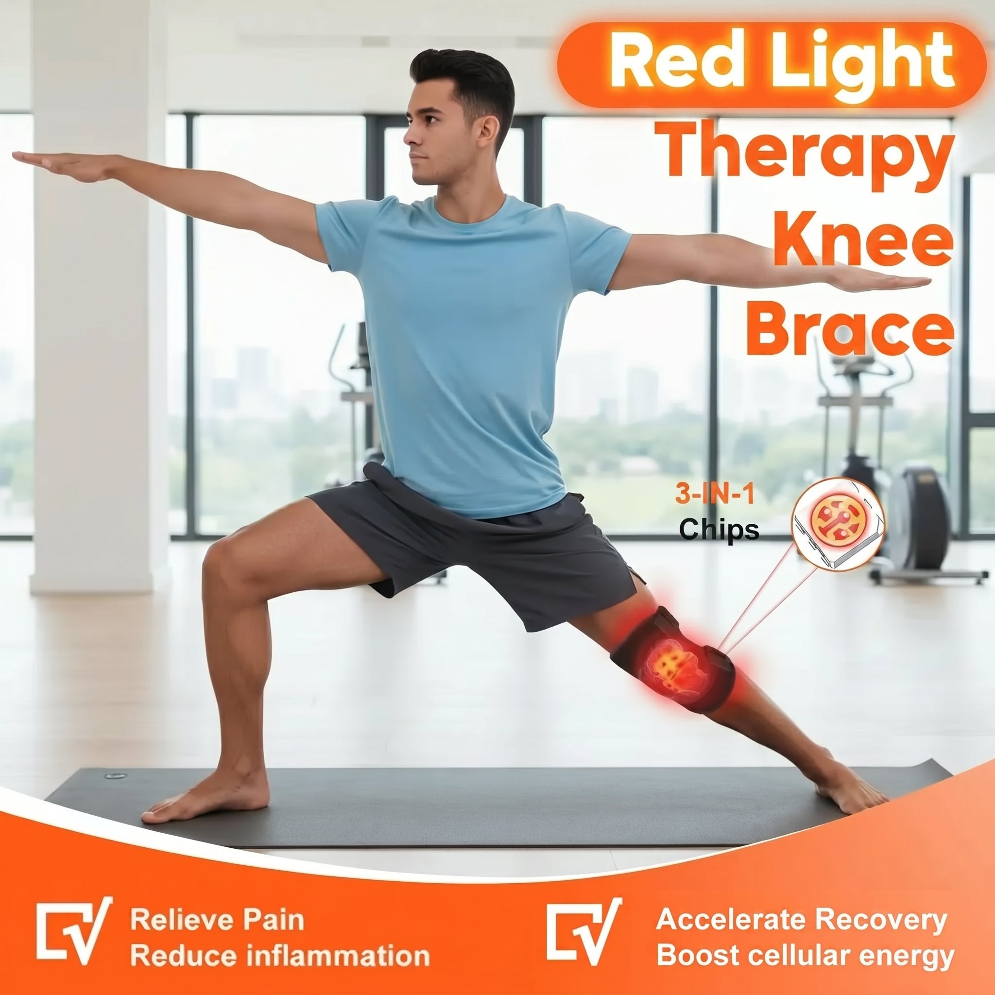 Gym Prime Red Light Therapy for Knee