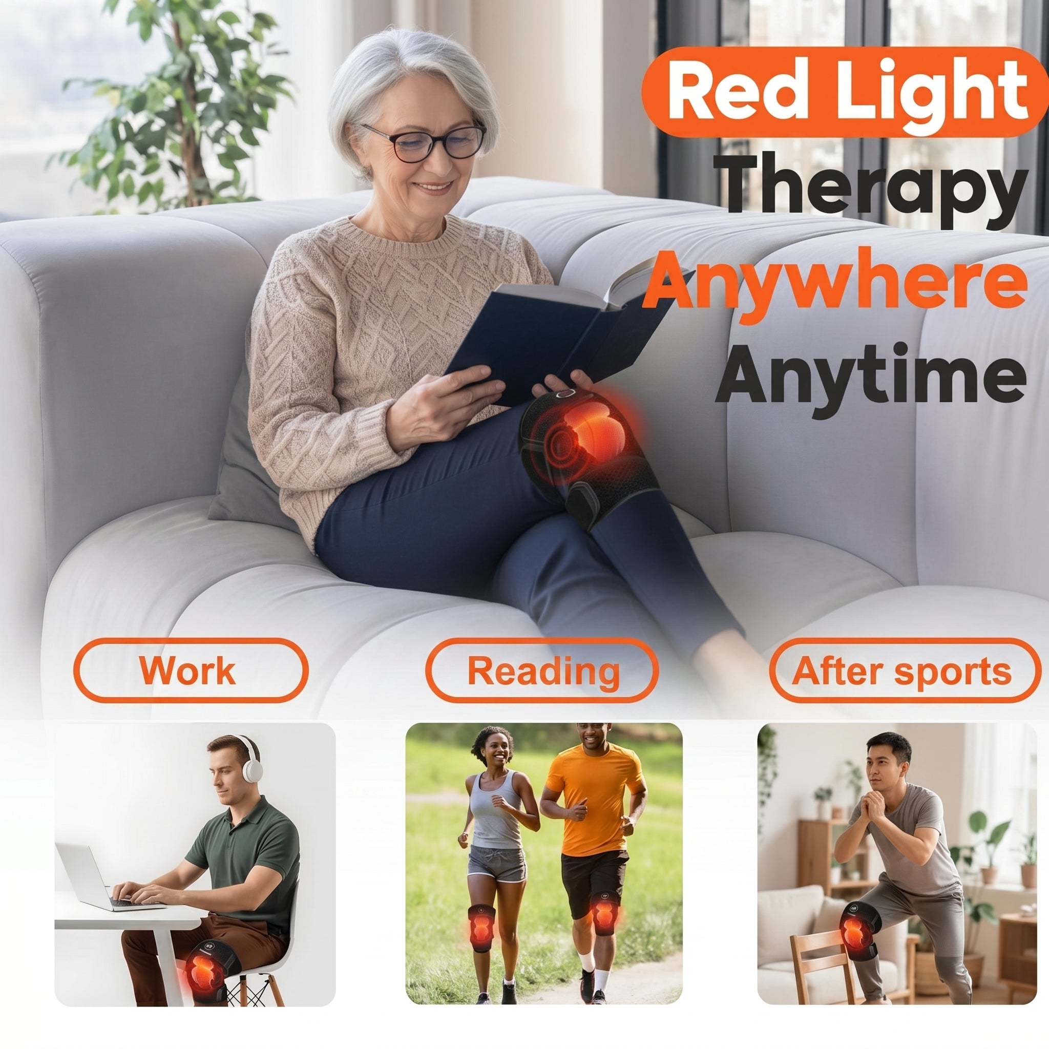 Gym Prime Red Light Therapy for Knee