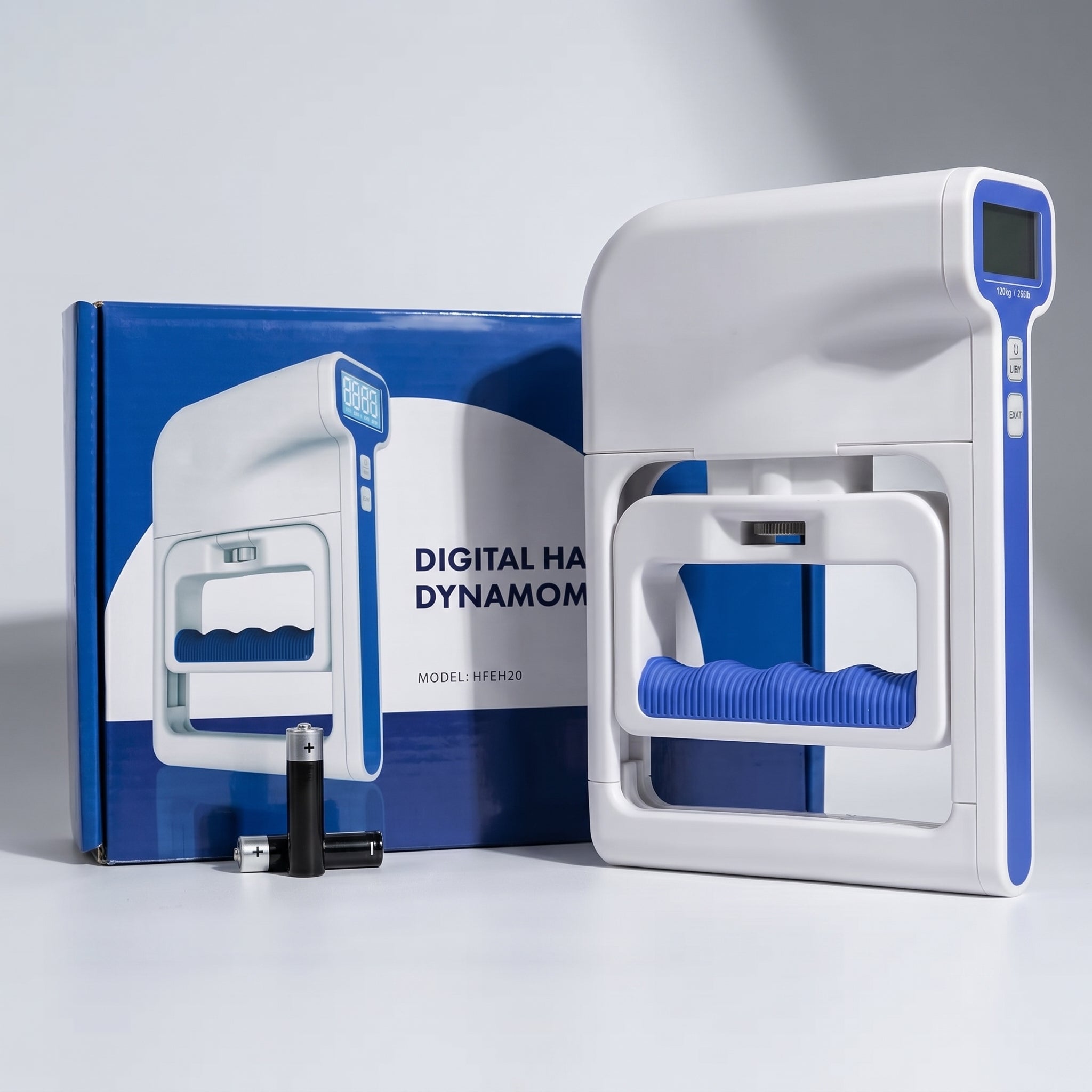Gym Prime 265lb / 120kg Digital Hand Dynamometer