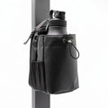 Magnetic Water Bottle Carrier Bag, Gym Locker & Rack Attachment with Phone Pocket - 64 oz Capacity