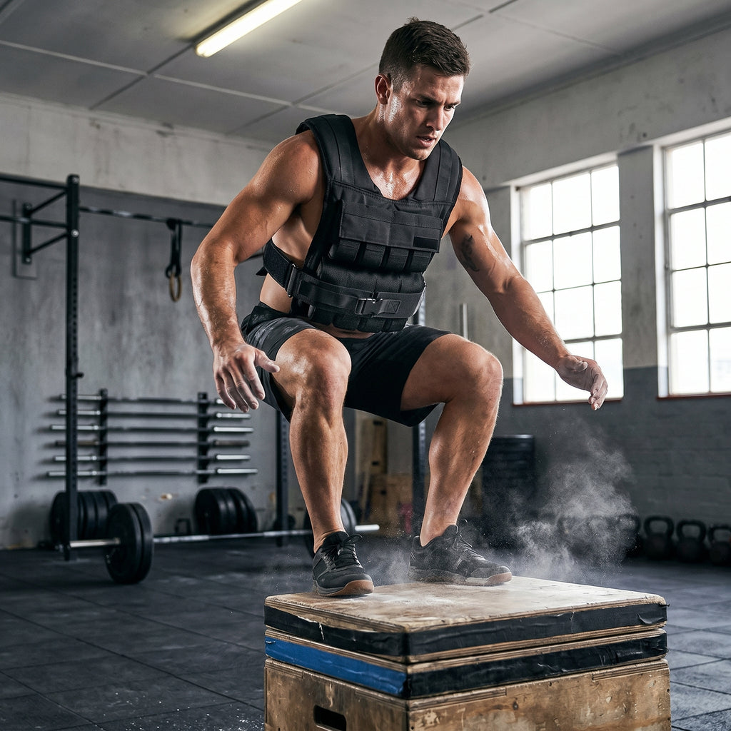 Driven 35lb Weight Vest Adjustable Strength Training Vest